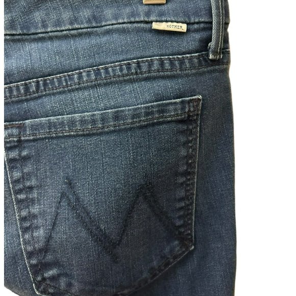 Mother Women's The Looker Jeans Bright Eyes Wash Style 1121 Sz 27 Ankle Cropped - Picture 4 of 7
